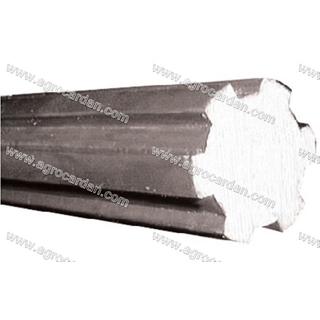 Splined shaft 1000mm F25 Z6